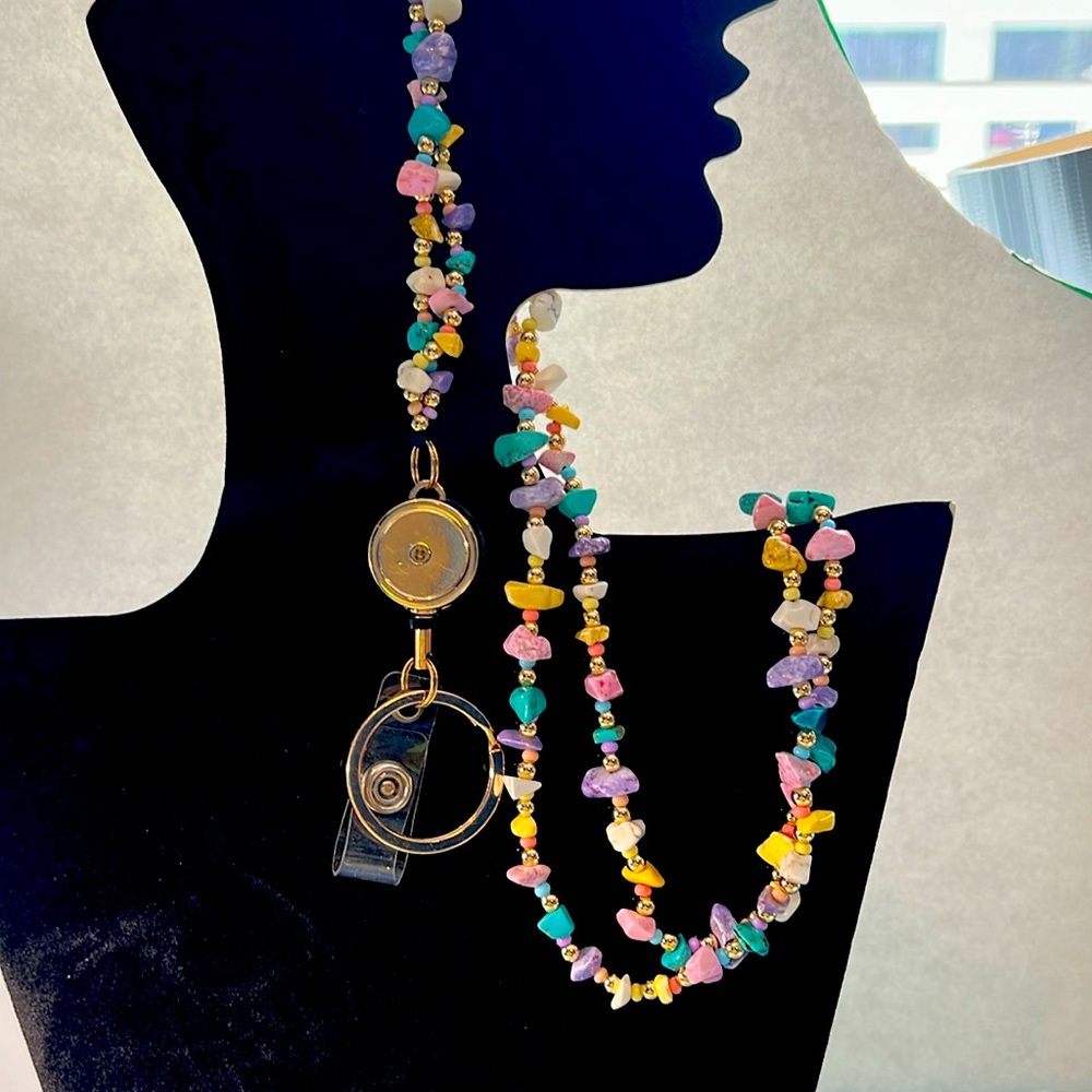 Lanyard badge ID holder